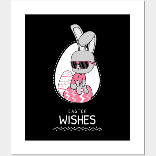 Easter Bunny Wishes Posters and Art